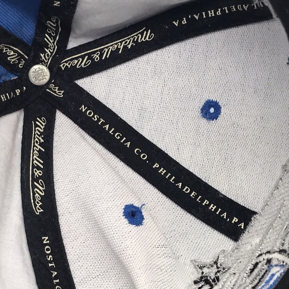 Mitchell & Ness Orlando Magic NBA Ball Cap Snapback Embroidered 3D Logo Blue Hat - Picture 11 of 13